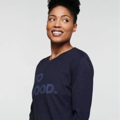 Do Good Long-Sleeve T-Shirt - Women's 38 Do Good Long-Sleeve T-Shirt - Women's -Cotopaxi Shop 1200X1200jpeg DoGoodLSMaritime 703