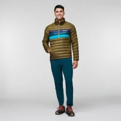 Fuego Down Pullover - Men's -Cotopaxi Shop 1200X1200jpeg F22MFuegoDownPulloverOakStripes 5