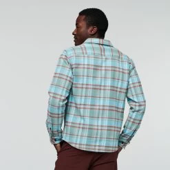 Mero Organic Flannel Shirt - Men's -Cotopaxi Shop 1200X1200jpeg F22MMeroFlannelShirtBluegrassPlaid 3