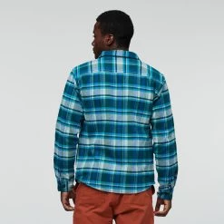 Mero Organic Flannel Shirt - Men's -Cotopaxi Shop 1200X1200jpeg F22MMeroFlannelShirtDeepOceanPlaid 3