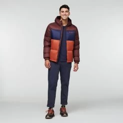 Solazo Down Hooded Jacket - Men's -Cotopaxi Shop 1200X1200jpeg F22MSolazoHoodedDownJacketChestnutSpice 8