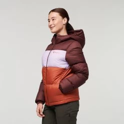 Solazo Down Hooded Jacket - Women's 23 Solazo Down Hooded Jacket - Women's -Cotopaxi Shop 1200X1200jpeg F22WSolazoHoodedDownJacketChestnut Spice 3