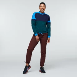 Bandera Sweatshirt - Women's -Cotopaxi Shop 1200x1200png F22WBanderaSweatshirtMaritimeDeepOcean 104