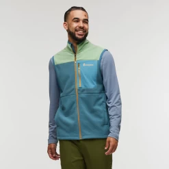 Abrazo Fleece Vest - Men's 26 Abrazo Fleece Vest - Men's -Cotopaxi Shop 1200x1200png F23MAbrazoFleeceVestAspenBlueSpruce 4