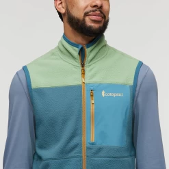 Abrazo Fleece Vest - Men's 39 Abrazo Fleece Vest - Men's -Cotopaxi Shop 1200x1200png F23MAbrazoFleeceVestAspenBlueSpruce 8