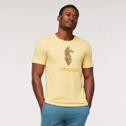 Altitude Llama T-Shirt - Men's -Cotopaxi Shop 1200x1200png F23MAltitudeLlamaOrganicTShirtWheat 2