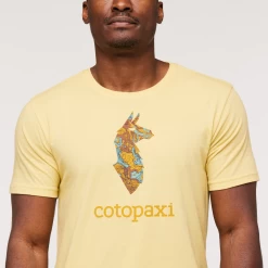 Altitude Llama T-Shirt - Men's -Cotopaxi Shop 1200x1200png F23MAltitudeLlamaOrganicTShirtWheat 5
