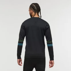Debajo Seamless Baselayer Crew - Men's 32 Debajo Seamless Baselayer Crew - Men's -Cotopaxi Shop 1200x1200png F23MDebajoSeamlessBaselayerCrewBlackStripes 4