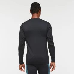 Debajo Seamless Baselayer Crew - Men's 21 Debajo Seamless Baselayer Crew - Men's -Cotopaxi Shop 1200x1200png F23MDebajoSeamlessBaselayerCrewCotopaxiBlack 5
