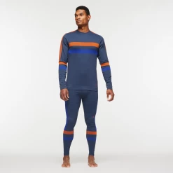 Debajo Seamless Baselayer Crew - Men's 25 Debajo Seamless Baselayer Crew - Men's -Cotopaxi Shop 1200x1200png F23MDebajoSeamlessBaselayerCrewInkStripes 1