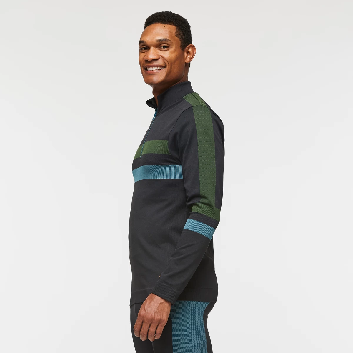 Debajo Seamless Baselayer Quarter-Zip - Men's 3 Debajo Seamless Baselayer Quarter-Zip - Men's - Image 3