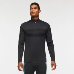 Debajo Seamless Baselayer Quarter-Zip - Men's 20 Debajo Seamless Baselayer Quarter-Zip - Men's -Cotopaxi Shop 1200x1200png F23MDebajoSeamlessBaselayerQuarterZipCotopaxiBlack 3