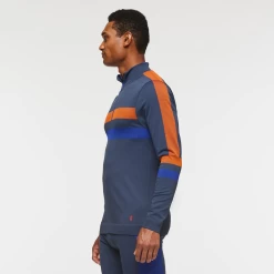 Debajo Seamless Baselayer Quarter-Zip - Men's 27 Debajo Seamless Baselayer Quarter-Zip - Men's -Cotopaxi Shop 1200x1200png F23MDebajoSeamlessBaselayerQuarterZipInkStripes 3