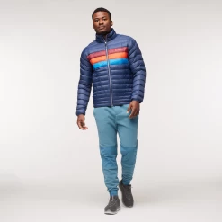 Fuego Down Jacket - Men's 37 Fuego Down Jacket - Men's -Cotopaxi Shop 1200x1200png F23MFuegoDownJacketInkStripes 2