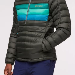 Fuego Down Pullover - Men's -Cotopaxi Shop 1200x1200png F23MFuegoDownPulloverWoodsStripes 5