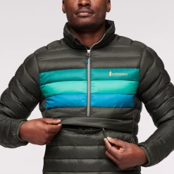 Fuego Down Pullover - Men's -Cotopaxi Shop 1200x1200png F23MFuegoDownPulloverWoodsStripes 7