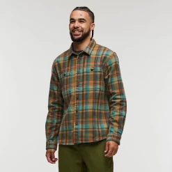 Mero Organic Flannel Shirt - Men's -Cotopaxi Shop 1200x1200png F23MMeroOrganicFlannelShirtOakPlaid 4