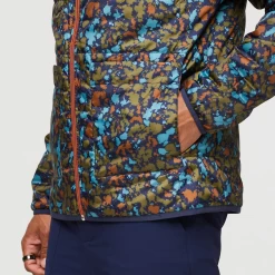Teca Cálido Hooded Jacket - Print - Men's -Cotopaxi Shop 1200x1200png F23MTecaCalidoHoodedJacketPrintDropCloth 16