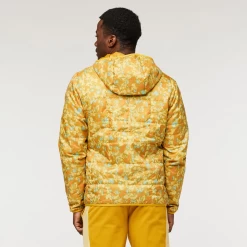 Teca Cálido Hooded Jacket - Print - Men's -Cotopaxi Shop 1200x1200png F23MTecaCalidoHoodedJacketPrintSunSpots 14