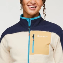 Abrazo Fleece Full-Zip Hooded Jacket - Women's -Cotopaxi Shop 1200x1200png F23WAbrazoFleeceFullZipJacketMaritimeCream 8