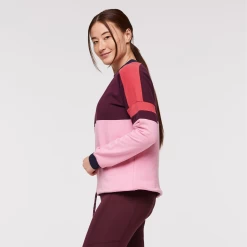 Bandera Sweatshirt - Women's -Cotopaxi Shop 1200x1200png F23WBanderaOrganicSweatshirtWineWatermelon 3