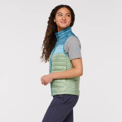 Capa Insulated Vest - Women's -Cotopaxi Shop 1200x1200png F23WCapaInsulatedVestDrizzleAspen 5