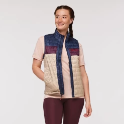 Capa Insulated Vest - Women's -Cotopaxi Shop 1200x1200png F23WCapaInsulatedVestInkOatmeal 3