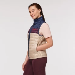 Capa Insulated Vest - Women's -Cotopaxi Shop 1200x1200png F23WCapaInsulatedVestInkOatmeal 5