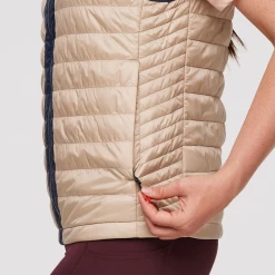 Capa Insulated Vest - Women's -Cotopaxi Shop 1200x1200png F23WCapaInsulatedVestInkOatmeal 7