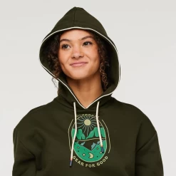 Day And Night Pullover Hoodie - Women's -Cotopaxi Shop 1200x1200png F23WDayAndNightOrganicPulloverHoodieWoods 6