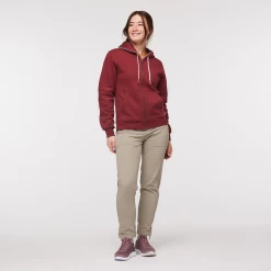 Do Good Full-Zip Hoodie - Women's -Cotopaxi Shop 1200x1200png F23WDoGoodOrganicFullZipHoodieBurgundy 2