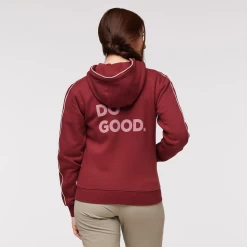 Do Good Full-Zip Hoodie - Women's -Cotopaxi Shop 1200x1200png F23WDoGoodOrganicFullZipHoodieBurgundy 6