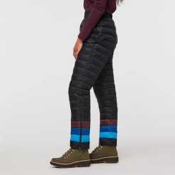 Fuego Down Pant - Women's -Cotopaxi Shop 1200x1200png F23WFuegoDownPantBlackStripes3 7ddac33d 796a 41b4 9c29 a69b4041c633