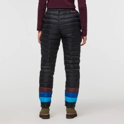 Fuego Down Pant - Women's -Cotopaxi Shop 1200x1200png F23WFuegoDownPantBlackStripes4 eda44199 625a 48b1 8549 7c8d28662e8d