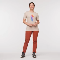 Llama Stripes T-Shirt - Women's -Cotopaxi Shop 1200x1200png F23WLlamaStripesOrganicTShirtOatmeal 1