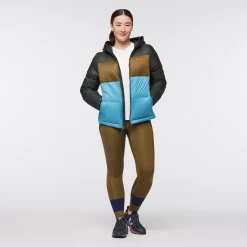 Solazo Down Hooded Jacket - Women's 35 Solazo Down Hooded Jacket - Women's -Cotopaxi Shop 1200x1200png F23WSolazoDownHoodedJacketWoodsDrizzle1
