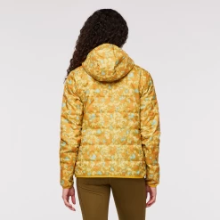Teca Cálido Hooded Jacket - Print - Women's -Cotopaxi Shop 1200x1200png F23WTecaCalidoHoodedJacketPrintEatWheat 15