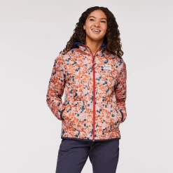 Teca Cálido Hooded Jacket - Print - Women's -Cotopaxi Shop 1200x1200png F23WTecaCalidoHoodedJacketPrintWinkWink 12