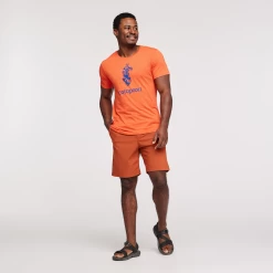 Altitude Llama T-Shirt - Men's -Cotopaxi Shop 1200x1200png S23MAltitudeLlamaOrganicT ShirtCanyon 5