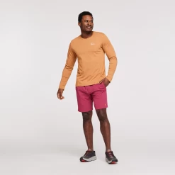 Cactus Life Long-Sleeve T-Shirt - Men's -Cotopaxi Shop 1200x1200png S23MCactusLifeLong SleeveOrganicT ShirtSaddle 5