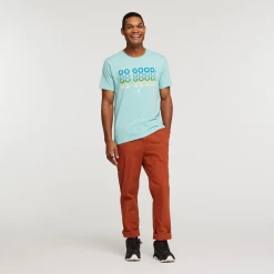 Do Good Repeat T-Shirt - Men's 21 Do Good Repeat T-Shirt - Men's -Cotopaxi Shop 1200x1200png S23MDoGoodRepeatOrganicT ShirtSeaGlass 5