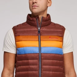 Fuego Down Vest - Men's -Cotopaxi Shop 1200x1200png S23MFuegoDownVestAcornStripes 5