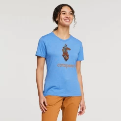 Altitude Llama T-Shirt - Women's 23 Altitude Llama T-Shirt - Women's -Cotopaxi Shop 1200x1200png S23WAltitudeLlamaOrganicT ShirtLupine 2
