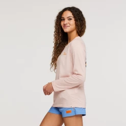 Cactus Life Long-Sleeve T-Shirt - Women's -Cotopaxi Shop 1200x1200png S23WCactusLifeLong SleeveOrganicT ShirtSand 3