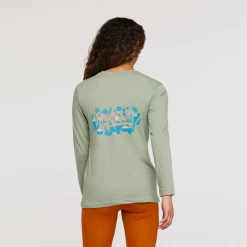 Cactus Life Long-Sleeve T-Shirt - Women's -Cotopaxi Shop 1200x1200png S23WCactusLifeLong SleeveOrganicT ShirtSilverLeaf 3