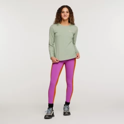 Cactus Life Long-Sleeve T-Shirt - Women's -Cotopaxi Shop 1200x1200png S23WCactusLifeLong SleeveOrganicT ShirtSilverLeaf 5