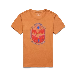 Day And Night T-Shirt - Women's -Cotopaxi Shop 1200x1200png S23WDayandNightOrganicT ShirtSaddle F