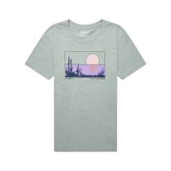 Desert View T-Shirt - Women's 29 Desert View T-Shirt - Women's -Cotopaxi Shop 1200x1200png S23WDesertViewOrganicT ShirtSilverLeaf F