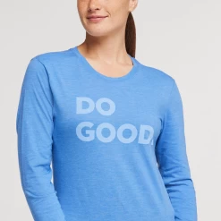 Do Good Long-Sleeve T-Shirt - Women's 24 Do Good Long-Sleeve T-Shirt - Women's -Cotopaxi Shop 1200x1200png S23WDoGoodLong SleeveOrganicT ShirtLupine 4