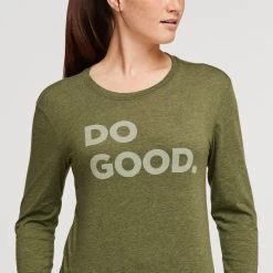 Do Good Long-Sleeve T-Shirt - Women's 30 Do Good Long-Sleeve T-Shirt - Women's -Cotopaxi Shop 1200x1200png S23WDoGoodLong SleeveOrganicT ShirtPine 5